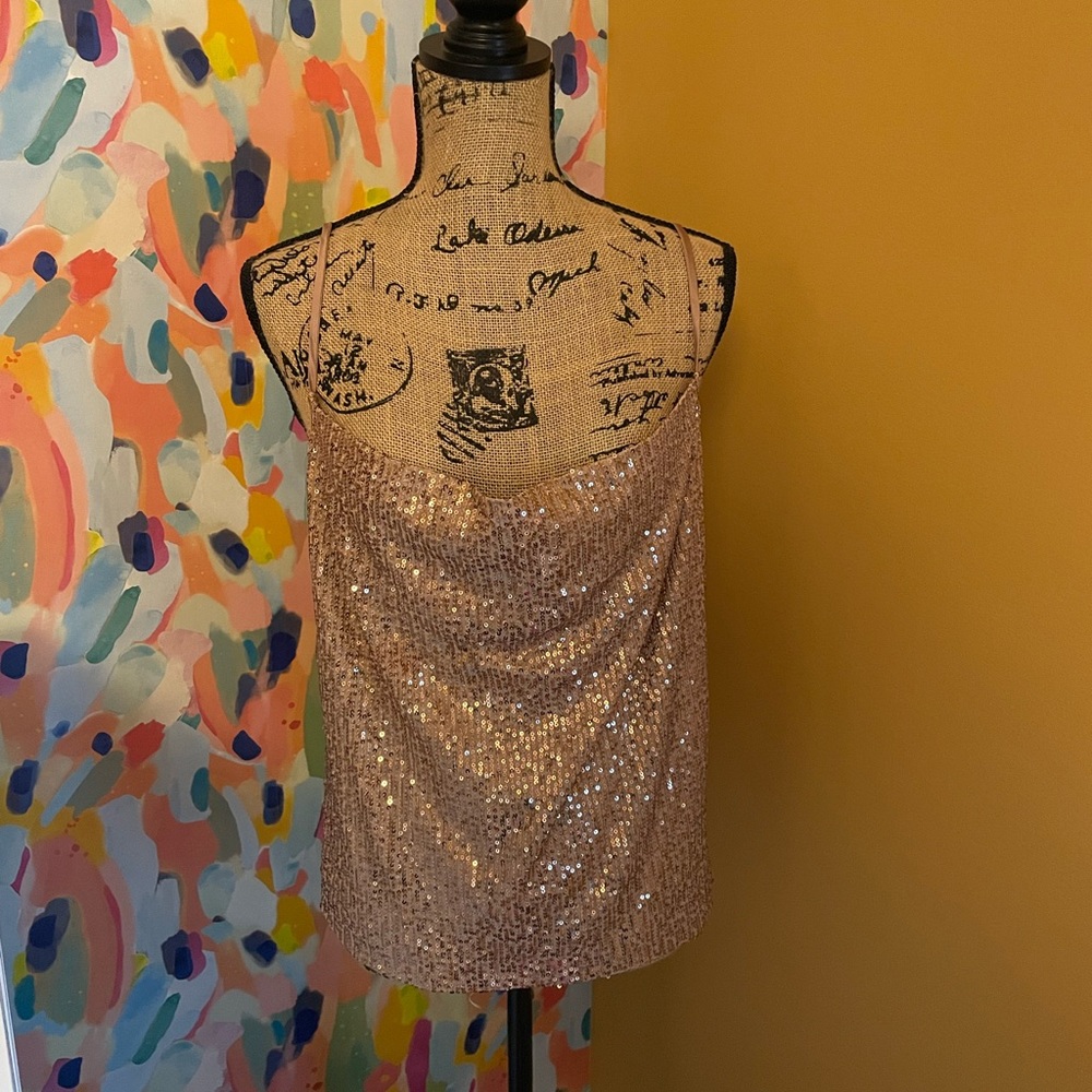 Sequin top